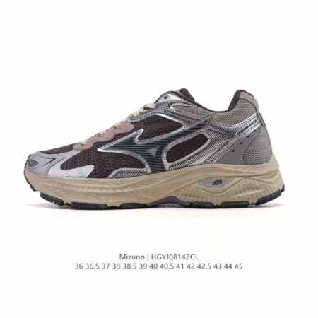 公司级 Mizuno 美津浓 复古时尚休闲舒适减震运动跑步鞋 美津浓Wave机械缓震，可以说是机械缓震跑鞋科技的翘楚。有着非凡的适应性，有着充分而持久的缓震能力 - 点击图像关闭