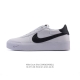 新品 耐克 Nike Court Shot 男女子运动鞋春季透气轻便经典白昼 潮流 嘻哈 百搭 防滑 低帮 板鞋 Fq8146#拒绝沉闷黑白 质感满满的皮革鞋面