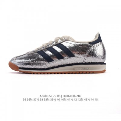 公司级 阿迪达斯Adidas Sl 72 Shoes 经典复古薄底运动鞋 T头鞋 三叶草复古休闲跑步鞋休闲运动鞋 这款经典运动鞋携复古型格，来访你的活力日常 采