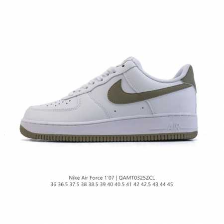 170 耐克 Nike Air Force 1 '07 Low 空军一号含气垫 小白鞋 2025年 蛇年新款 低帮百搭厚底增高休闲运动板鞋。柔软、弹性十足的缓震 - 点击图像关闭