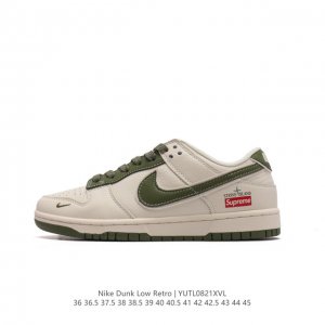 耐克 Nike Dunk Low Retro 运动鞋复古板鞋。作为 80 年代经典篮球鞋款，起初专为硬木球场打造，后来成为席卷街头的时尚标杆，现以经典细节和复古