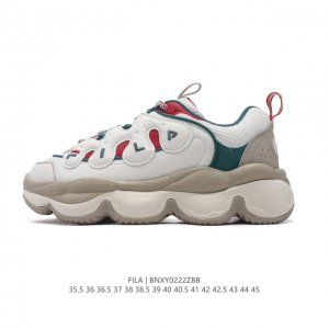 公司级 斐乐 男女款休闲鞋 Fila Fusion 厚底增高百搭运动鞋 意大利百年经典运动品牌，网红单品 小红书推荐爆款 Fila斐乐新款小白鞋斐乐潮牌文化街头