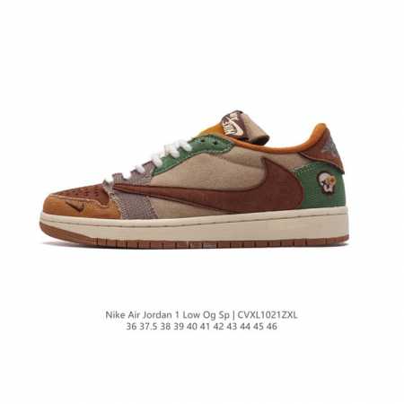 真标 耐克 Nike Air Jordan 1 Low OG SP Military Blue AJ1乔1 倒勾低帮篮球鞋 AJ1 乔丹1代 aj1 乔1 反向 - 点击图像关闭