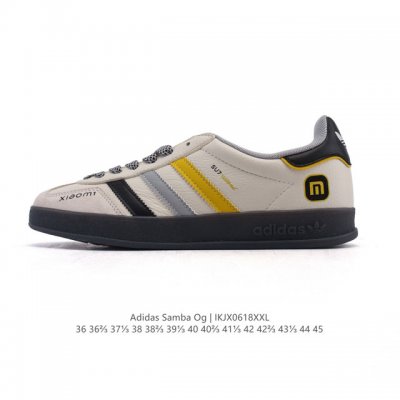 公司级 阿迪达斯 德训鞋 Adidas Originals Samba Og Shoes 经典运动鞋小白鞋 T头鞋 男女鞋 彰显休闲摩登风情的时尚经典鞋。它诞生