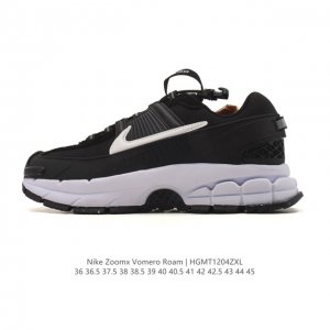 耐克Nike Zoom Vomero Roam马拉松复古跑五代休闲运动慢跑鞋 厚底增高老爹鞋。采用环保纤维革饰片组合网眼布鞋面材质 升级正确后跟Tpu加固 耐弯