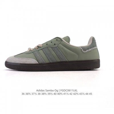 阿迪达斯 德训鞋 Adidas Originals Samba Og Shoes 经典运动鞋小白鞋 T头鞋 男女鞋 彰显休闲摩登风情的时尚经典鞋。它诞生于50年