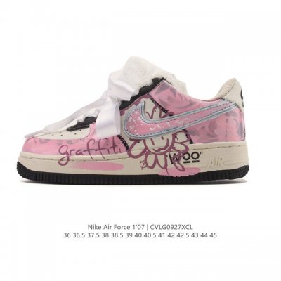 公司级 Af1耐克 Nike Air Force 1 ‘07 Low 空军一号 厚底增高百搭运动板鞋 原楦头原纸板 打造纯正空军版型，专注外贸渠道 全掌内置蜂窝