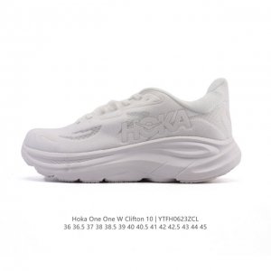 新款 Hoka One One 推出升级 Clifton 10 克利夫顿10代 男女士休闲跑步鞋轻量缓震运动鞋。Hoka One One的Clifton克利夫顿