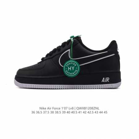 公司级 附赠送logo清洁刷 Af1耐克 Nike Air Force 1 ‘07 Low 空军一号 小白鞋 厚底增高百搭休闲运动板鞋 原楦头原纸板 打造纯正空 - 点击图像关闭