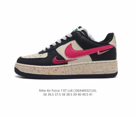 耐克 Nike Air Force 1 07 空军一号 Af 1 低帮 厚底增高百搭 休闲运动板鞋 柔软 弹性十足的缓震性能和出色的中底设计 横跨复古与现代的外 - 点击图像关闭