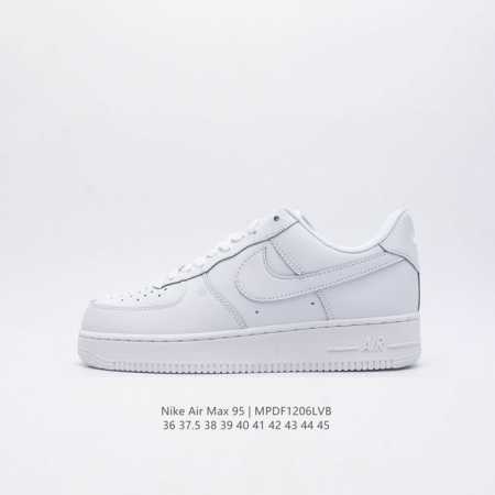 耐克 Nike Air Force 1 ’07 空军一号af1 低帮百搭休闲运动板鞋。 柔软、弹性十足的缓震性能和出色的中底设计，横跨复古与现代的外型结合，造就 - 点击图像关闭