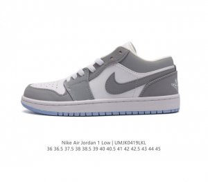 耐克 乔丹air Jordan 1 Low Aj1 乔1 乔丹1代aj1 低帮复古文化休闲运动篮球鞋。该鞋款从 1985 年元年款汲取设计灵感，焕新演绎简约经典