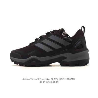 公司级 阿迪达斯 Adidas Terrex Free Hiker Sl Gtx 舒适百搭跑步鞋 Adidas Terrex Free Hiker Gtx 是一