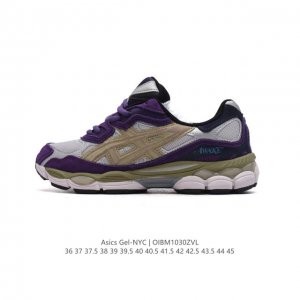 公司级 AsicsGel-NYC复古老爹鞋 单品 亚瑟士ASICSTIGER 新款休闲鞋 厚底街头运动休闲鞋，ASICS亚瑟士推出全新GEL-NYC，彰显纽约都