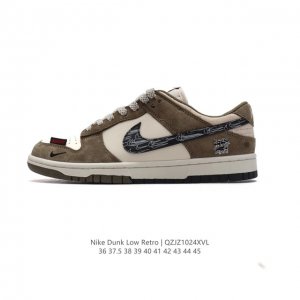 公司级 耐克 Nike Dunk Low Retro 运动鞋复古滑板鞋。作为 80 年代经典篮球鞋款，起初专为硬木球场打造，后来成为席卷街头的时尚标杆，现以经典