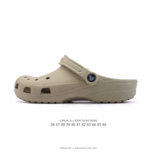 70 crocs 沙滩洞洞鞋 男女士休闲厚底增高凉拖鞋 卡骆驰明星同款 厚底增高凸显大长腿沙滩鞋 选择尺码时 建议选大一码 脚感更舒适 这款没有鞋盒 类型：男女