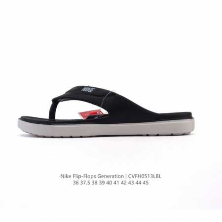 耐克 Nike Flip Flops Generation 情侣夏季沙滩涉水休闲百搭运动潮流人字拖凉拖鞋。 货号：Da2545 码数：36-45 编码：Cvfh - 点击图像关闭