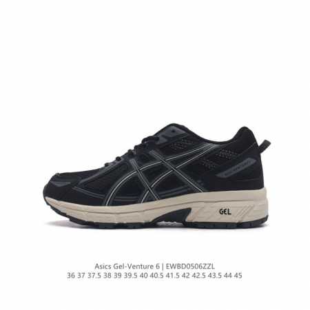 Asics 亚瑟士 Gel-Venture 6 系列城市休闲运动跑步鞋时尚复古男女鞋 老爹鞋 Gel- Venture6跑鞋是越野跑者的多功能选择。专为喜欢户外 - 点击图像关闭