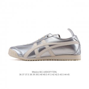 真标 Asics 亚瑟士 男女鞋 配足弓鞋垫 日产经典老牌-鬼塚虎 Onitsuka Tiger Mexico 66经典墨西哥系列复古经典百搭板鞋休闲运动鞋慢跑