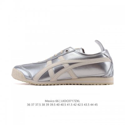 真标 Asics 亚瑟士 男女鞋 配足弓鞋垫 日产经典老牌-鬼塚虎 Onitsuka Tiger Mexico 66经典墨西哥系列复古经典百搭板鞋休闲运动鞋慢跑