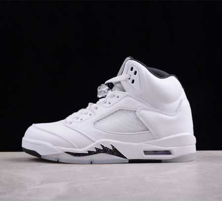Air Jordan 5 Retro Aj5 乔5白黑色 Dd0587- 尺码 40 40.5 41 42 42.5 43 44 44.5 45 46 47.5 - 点击图像关闭
