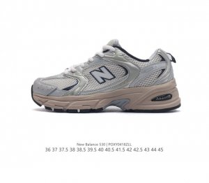 新百伦 Nb530 New Balance 530 复跑古鞋nb530这鞋双确实是nb家经复典古款式之一，以全科新技诠释，成打功造530鞋款。鞋面保在持530基