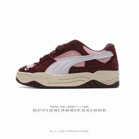 公司级 彪马PUMA Night Rider官方同款 情侣款 防滑耐磨厚底面包鞋低帮板鞋厚底增高运动鞋 类型：男女鞋 货号：401445 尺码：36-45含半码 - 点击图像关闭