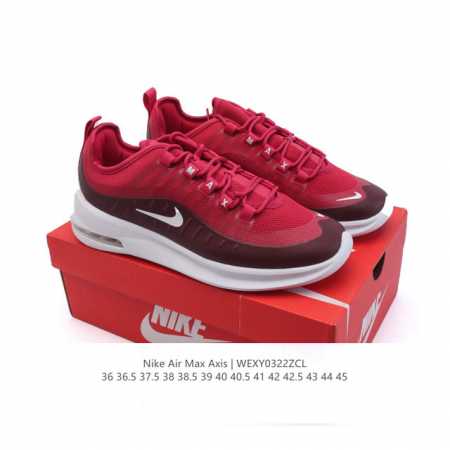 170 公司级耐克 Nike Air Max Axis 男女子运动鞋气垫缓震轻便休闲运动跑步网面透气舒适日常慢跑鞋。时尚的无缝覆面和透气网眼布演绎时尚外观。流线 - 点击图像关闭