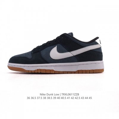 耐克 Nike Sb Dunk Low Pro 运动鞋复古板鞋 路易威登联名 潮滑板鞋。采用柔软皮革鞋面，经久耐穿，塑就如元年款 Dunk 般的复古质感。鞋头透