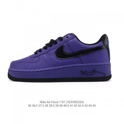 公司级 Af1耐克 Nike Air Force 1 ‘07 Low 空军一号 厚底增高百搭运动板鞋 蛇纹鞋面 原楦头原纸板 打造纯正空军版型，专注外贸渠道 全