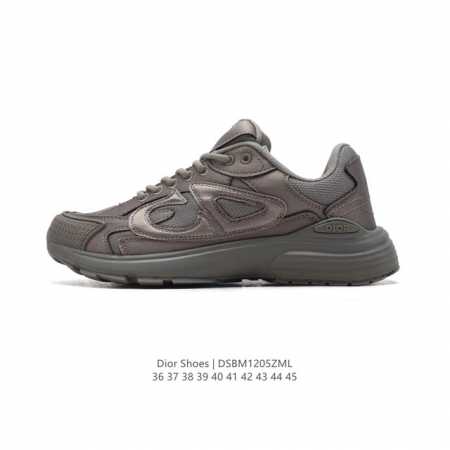 公司级 Dior 迪奥 高奢品牌 彰显高级气质 Dior 运动鞋低帮系列复古百搭休闲鞋时尚慢跑鞋厚底老爹鞋。 码数：36-45 编码：Dsbm 5Zml - 点击图像关闭
