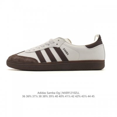 阿迪达斯 德训鞋 Adidas Originals Samba Og Shoes 经典运动鞋小白鞋 T头鞋 男女鞋 彰显休闲摩登风情的时尚经典鞋。它诞生于50年