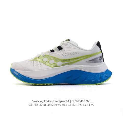 新品公司级 索康尼新鞋！英伦竞速风Saucony伦敦限定Endorphin Speed4Saucony索康尼啡速4跑鞋缓震回弹马拉松竞速训练跑步透气运动鞋子Sp