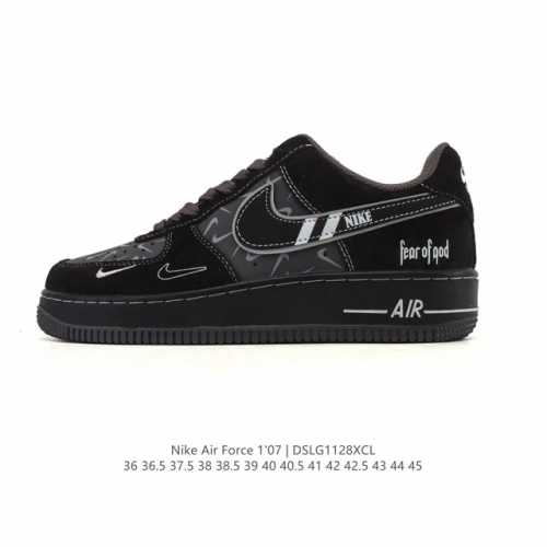 公司级 Af1耐克 Nike Air Force 1 ‘07 Low 空军一号 厚底增高百搭运动板鞋 原楦头原纸板 打造纯正空军版型，专注外贸渠道 全掌内置蜂窝