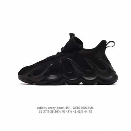 公司级 阿迪达斯 Adidas Yeezy 451 国产椰子 贾斯丁比伯同款 编织袜套鞋 ,Yeezy451 作为一款备受关注的国产潮流鞋款,以其独特的设计和舒 - 点击图像关闭
