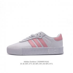 阿迪达斯 Adidas 三叶草 Outdoor 经典三条杠复古休闲运动板鞋春夏时尚简约小白鞋女鞋 类型：女鞋 货号：Aq1134 码数：35 36 36 37