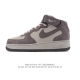 公司级 耐克 Nike Air Force 1 '07 空军一号含气垫 小白鞋 秋冬新款 加厚 中帮魔术贴 百搭厚底增高休闲运动板鞋。柔软、弹性十足的缓震性能和