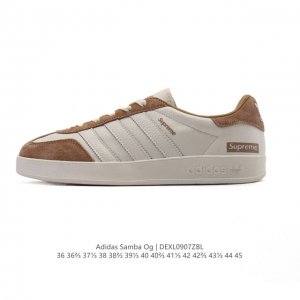 公司级 阿迪达斯 德训鞋 Adidas Originals Samba Og Shoes 经典运动鞋小白鞋 T头鞋 男女士板鞋 彰显休闲摩登风情的时尚经典鞋。它