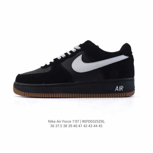 160 耐克 Nike Air Force 1 '07 Low 空军一号含气垫 小白鞋 2025年 蛇年新款 低帮百搭厚底增高休闲运动板鞋。柔软、弹性十足的缓震