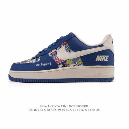公司级 耐克 Nike Air Force 1 '07 Low 空军一号含气垫 小白鞋 低帮百搭厚底增高休闲运动板鞋。柔软、弹性十足的缓震性能和出色的中底设计， - 点击图像关闭