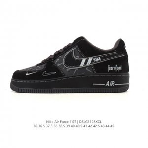 公司级 Af1耐克 Nike Air Force 1 ‘07 Low 空军一号 厚底增高百搭运动板鞋 原楦头原纸板 打造纯正空军版型，专注外贸渠道 全掌内置蜂窝