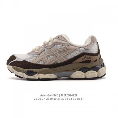 童鞋 Asicsgel-Nyc复古单品 2025年新款 亚瑟士Asicstiger 儿童新款休闲鞋 厚底街头运动休闲鞋，Asics亚瑟士推出全新Gel-Nyc，