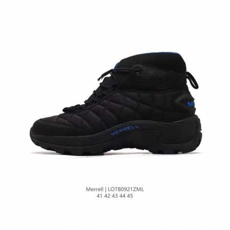 公司级 迈乐 Merrell 登山靴 户外徒步鞋 时尚运动鞋 这款鞋采用纯手工定制工艺，提供舒适的足部贴合和脚趾预留空间，防止摩擦和受伤。鞋带 %可回收，鞋身轻 - 点击图像关闭