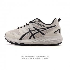 亚瑟士 Asics Gel-Sonoma Cn 轻盈舒适耐磨透气 低帮 洞洞鞋 凉鞋 复古缓震越野运动鞋1012B584-021 硬核户外党必入的3大理由 “踩