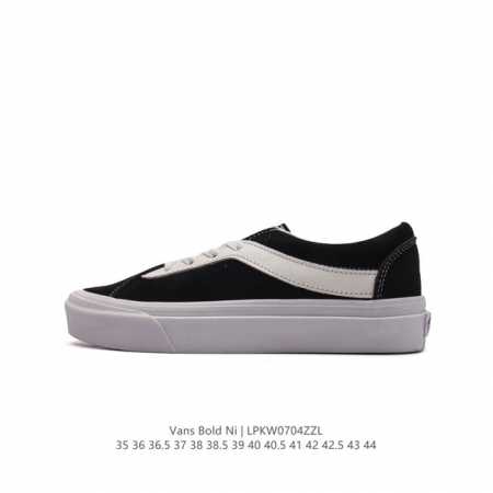 小红书爆款鞋 范斯VANS Checkerboard Bold Ni经典复古休闲运动硫化百搭情侣款滑板鞋 尺码：35 36 36.5 37 38 38.5 39 - 点击图像关闭