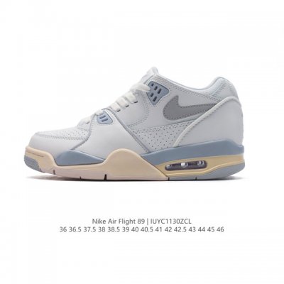 公司级 超酷nike Air Flight 89气垫鞋aj4简版低帮 兄弟款篮球鞋男女运动鞋。Air Jordan 4 的 “孪生兄弟” Nike Air Fl