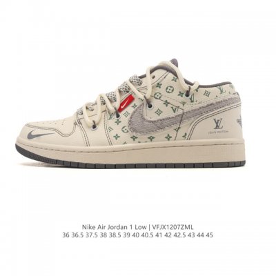 公司级 耐克 乔丹Air Jordan 1 Low Aj1 乔1 乔丹1代Aj1 解构绑带 双鞋带 低帮复古文化休闲运动篮球鞋。该鞋款从 1985 年元年款汲取