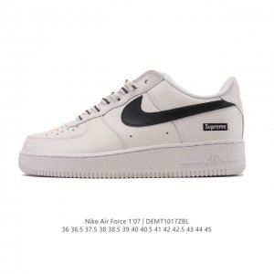 公司级 Af1耐克 Nike Air Force 1 ‘07 Low 空军一号 厚底增高百搭运动板鞋 原楦头原纸板 打造纯正空军版型，专注外贸渠道 全掌内置蜂窝