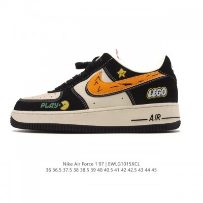 公司级 Af1耐克 Nike Air Force 1 ‘07 Low 空军一号 厚底增高百搭运动板鞋 原楦头原纸板 打造纯正空军版型，专注外贸渠道 全掌内置蜂窝