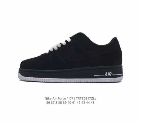 耐克 Nike Air Force 1 07 空军一号 Af 1 低帮 厚底增高百搭 休闲运动板鞋 柔软 弹性十足的缓震性能和出色的中底设计 横跨复古与现代的外 - 点击图像关闭